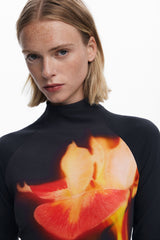 Desigual - Asymmetric fitted dress