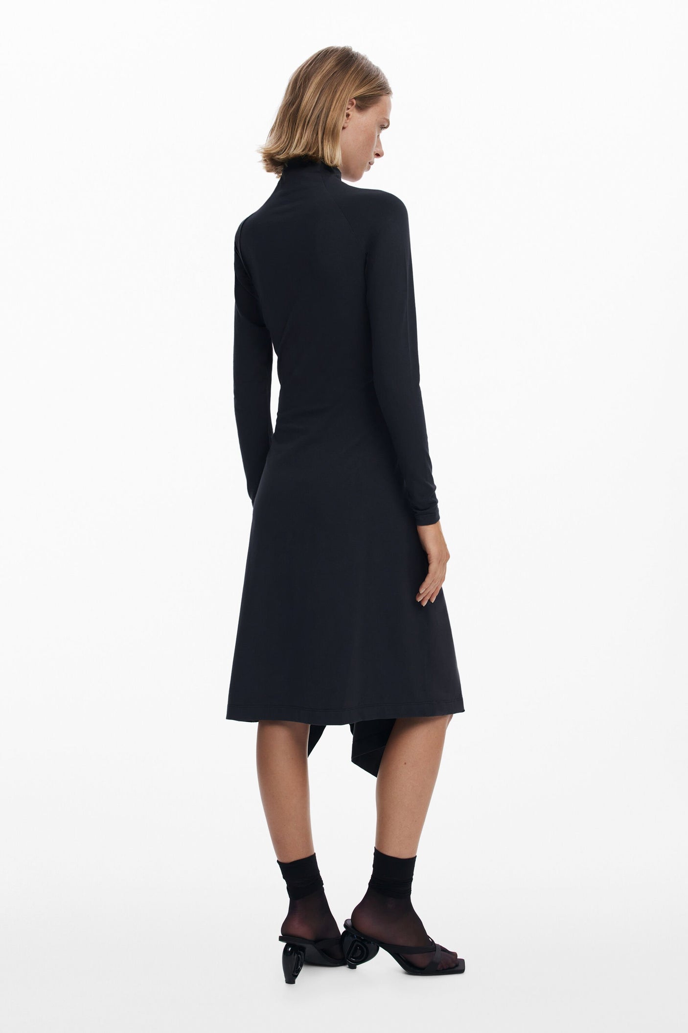 Desigual - Asymmetric fitted dress