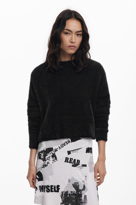 Desigual - 2-in-1 newspaper dress