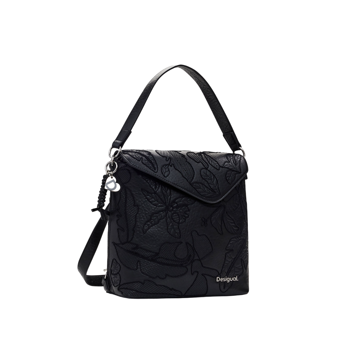 Desigual  - 2-in-1 embroidered backpack - Sold by FIG