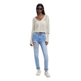 Desigual  - Slim jeans with patches - Sold by FIG