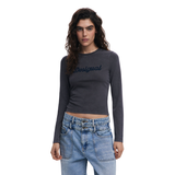 Desigual  -  T-shirt With Desigual Logo - Sold by FIG
