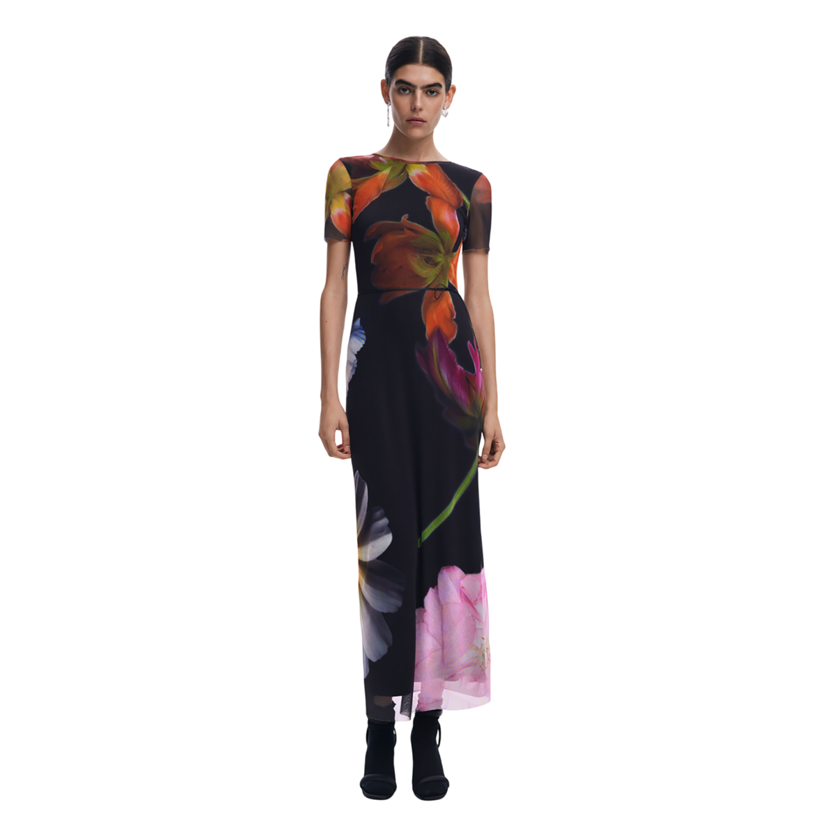 Desigual  - Tulle flower dress - Sold by FIG