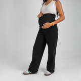Wide-Leg Maternity Jeans
