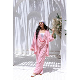 MARWA EL EZABY BOUTIQUE - light and flow set Pink
