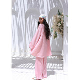 MARWA EL EZABY BOUTIQUE - linen pants Pink