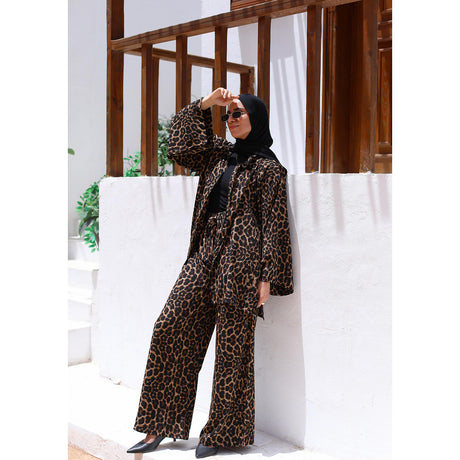 MARWA EL EZABY BOUTIQUE - Leopard Set