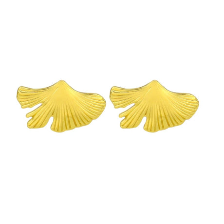 Ginkgo Leaf Earrings