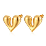 Heart-Shaped Earrings