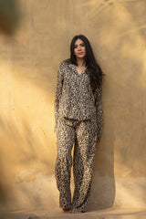 Carina - Animal Print Colored Shirt