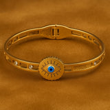 Gold Evil Eye Bracelet