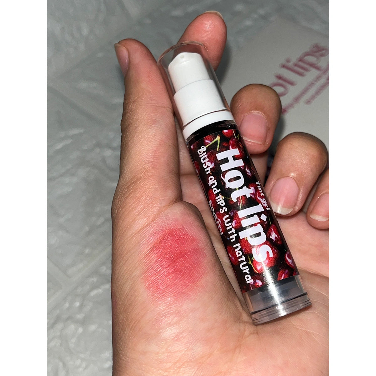 Hot Lips - Gel Tint For Women in shade Cherry