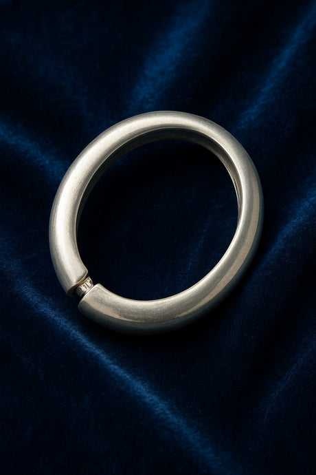 Elegant Plated Metal Cuff Bracelet
