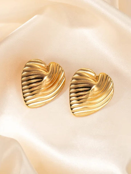 Heart-Shaped Earrings