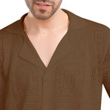 Coup – Pattern Short Sleeves Men’s Shirt
