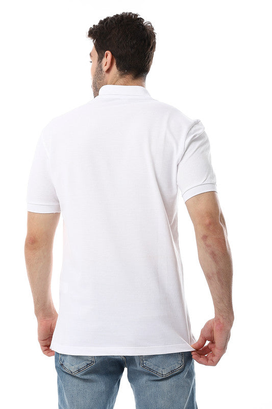 White Rabbit  Short Sleeves Buttons Closure Polo Shirt