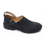 Mr Joe -  Stylish Blue Jeans Chunky Sandals