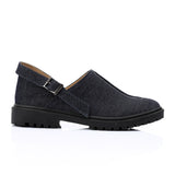 Mr Joe -  Stylish Blue Jeans Chunky Sandals