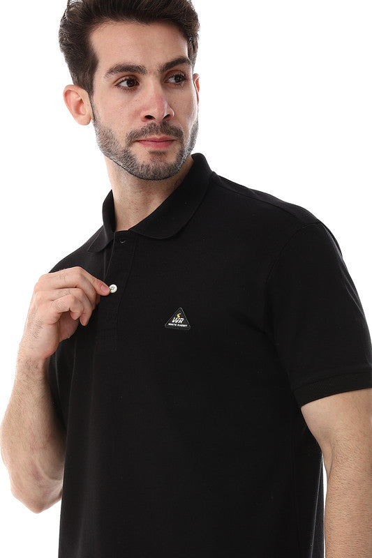 White Rabbit Regular Fit Pique Pattern Polo Shirt