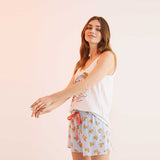Women Secret - Short pajamas with straps Pink Panther - Sold by FIG