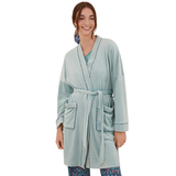 Women Secret - Moniquilla printed wrap midi robe - Sold by FIG