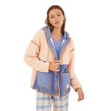 Women Secret - Short shearling robe with hood - Sold by FIG