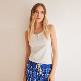 Women Secret - Ribbed tank top - Sold by FIG