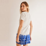 Women Secret - ribbed short sleeve t-shirt - Sold by FIG
