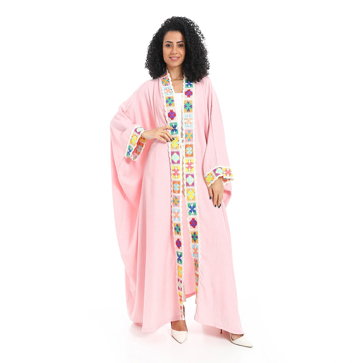 Red Circle - Plain women's cardigan for - Women
