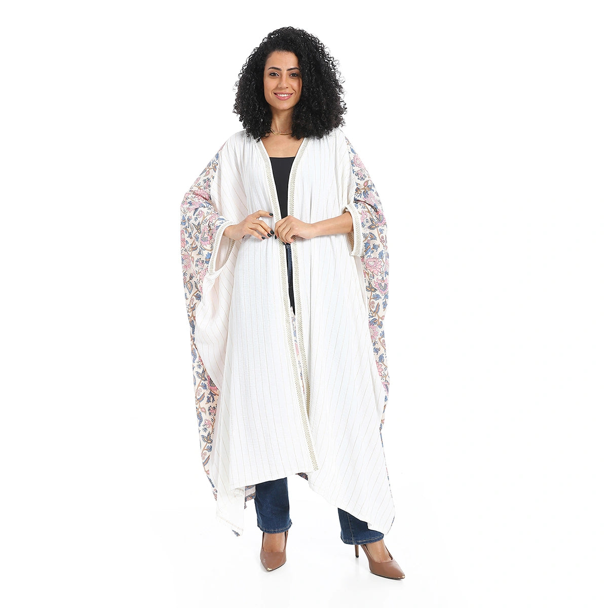 Red Circle - Plain chest patterned women's cardigan for - Women