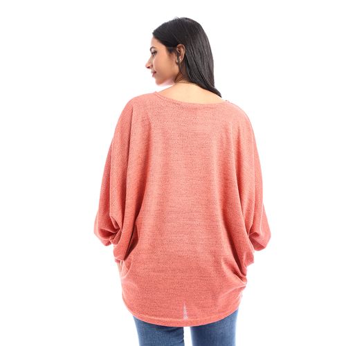 Red circle -  Full Sleeves Loose Top