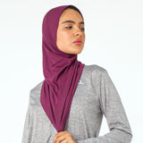champs land - Doe hijab headband - Plum