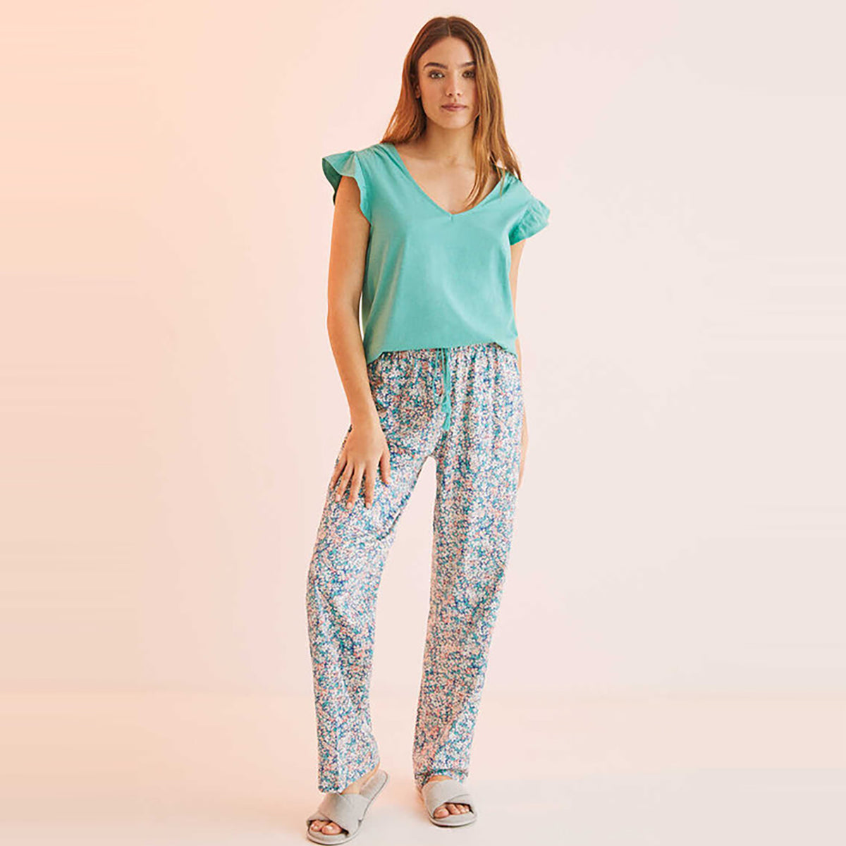 Women Secret - Pajamas with ruffled sleeves - Sold by FIG
