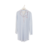 Women Secret - Striped cotton maternity long-sleeved nightgown - Sold by FIG