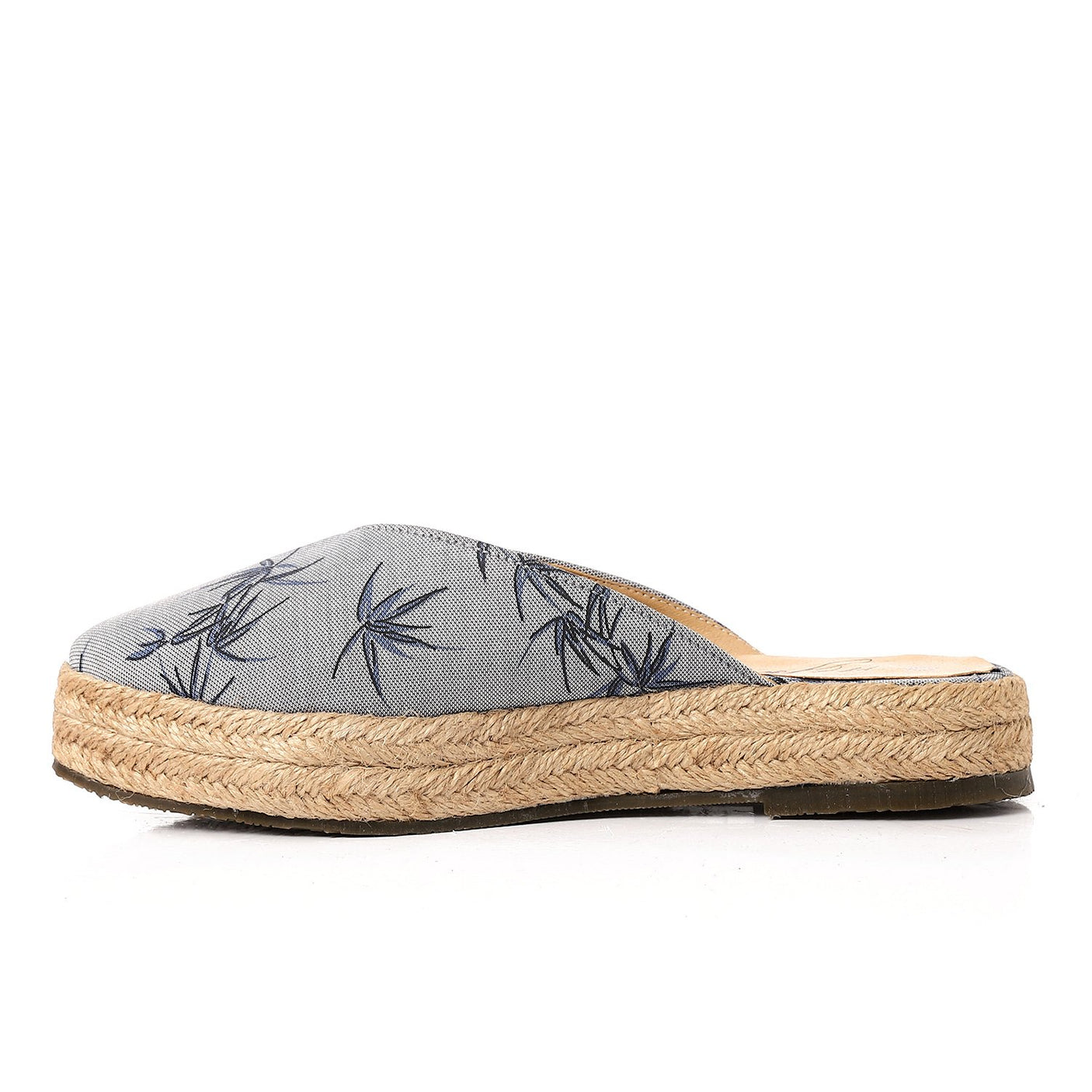 Mr. Joe - Pointed Toecap Straw Cornflower Mules