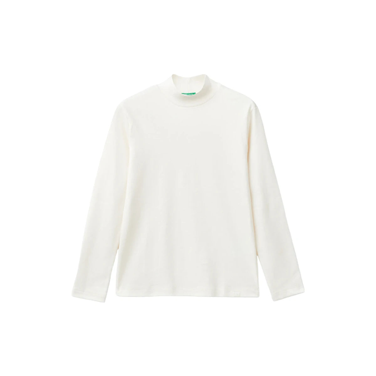 United Colors Of Benetton - Ribbed knit turtle neck T-shirt For Kids - Sold by FIG