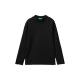 United Colors Of Benetton - Ribbed knit turtle neck T-shirt For Kids - Sold by FIG