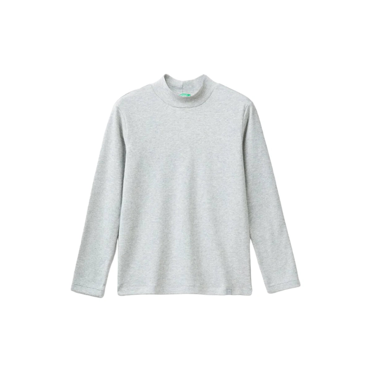United Colors Of Benetton - Ribbed knit turtle neck T-shirt For Kids - Sold by FIG