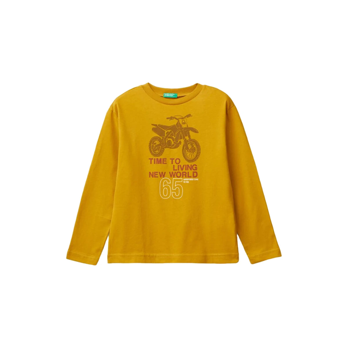 United Colors Of Benetton - Printed Crew neck t-shirt For Kids - Sold by FIG