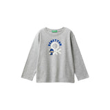 United Colors Of Benetton - Printed Long Sleeve T-shirt For Kids - Sold by FIG