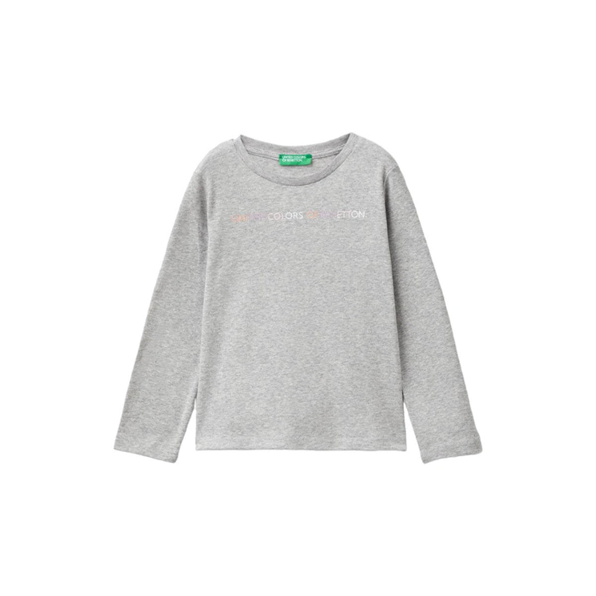United Colors Of Benetton - Long Sleeve Crew Neck T-shirt - Sold by FIG
