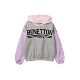 United Colors Of Benetton - Long Sleeve Hood Sweatshirt - Sold by FIG