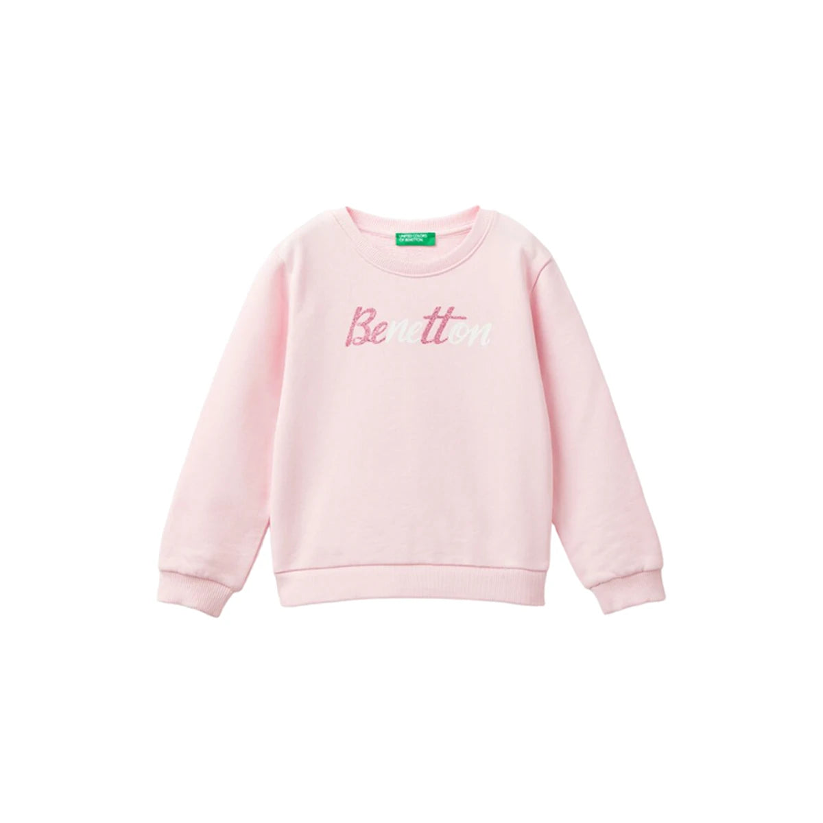 United Colors Of Benetton - Logo Long Sleeve Sweater - Sold by FIG