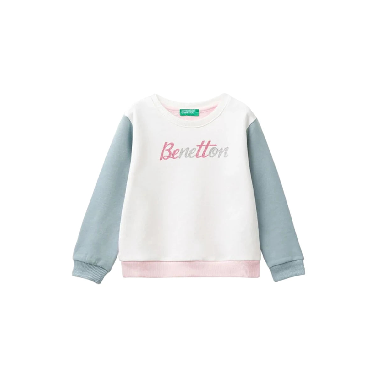 United Colors Of Benetton - Logo Long Sleeve Sweater - Sold by FIG