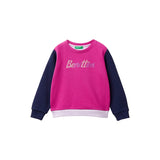 United Colors Of Benetton - Logo Long Sleeve Sweater - Sold by FIG