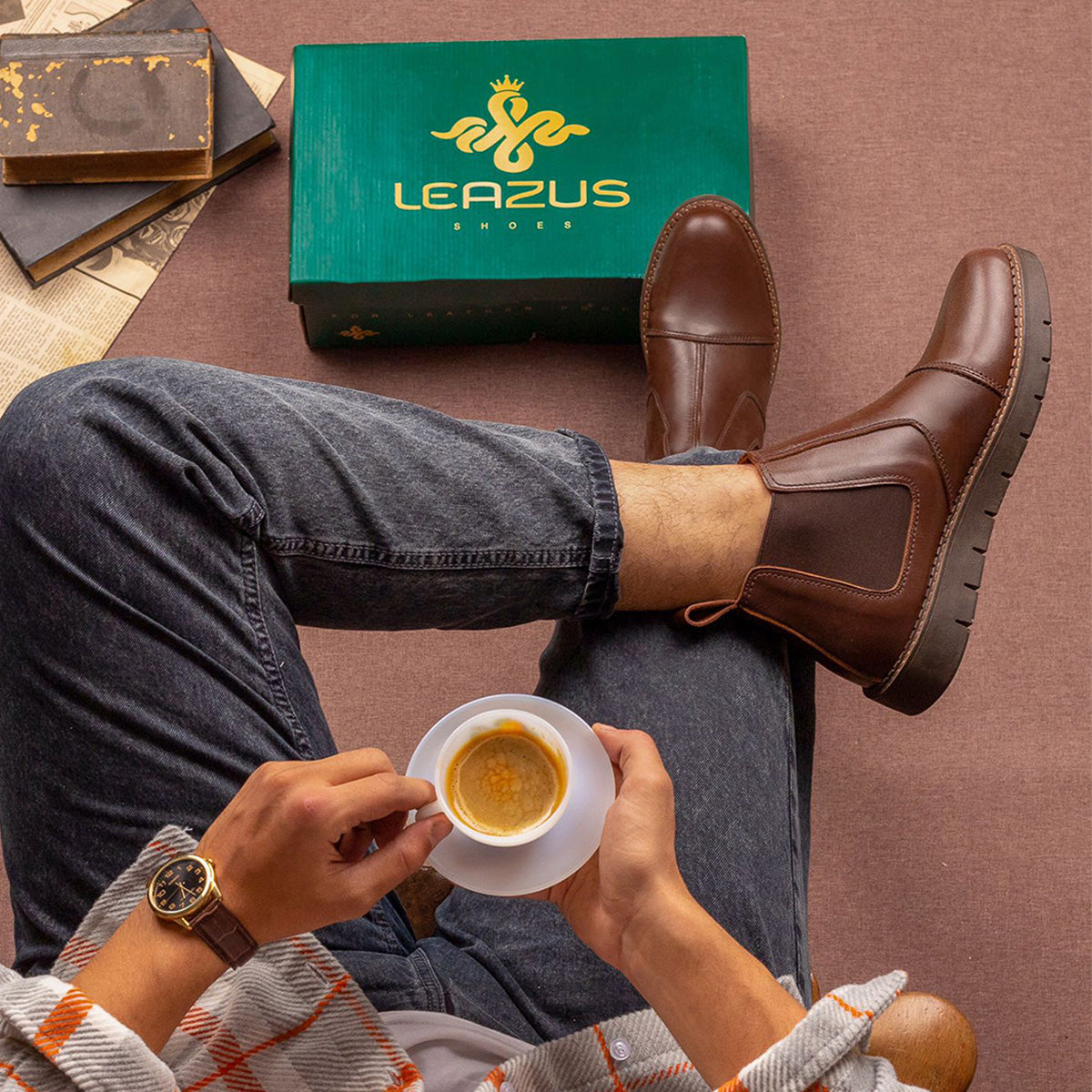 Leazus - Half Boots