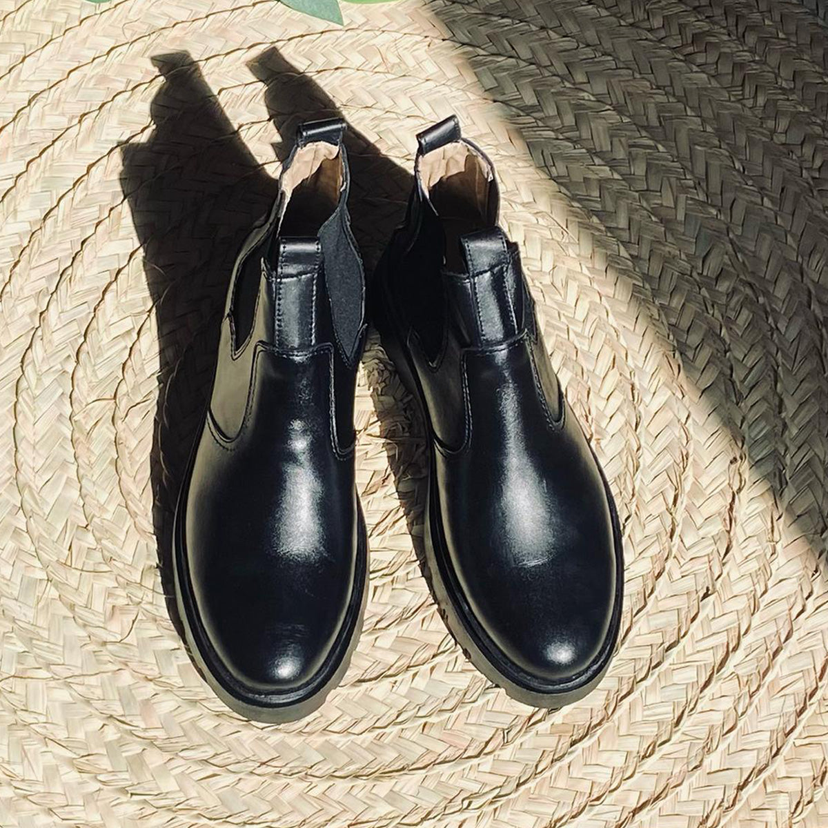 Leazus - Leather Half Boots