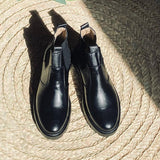 Leazus - Leather Half Boots
