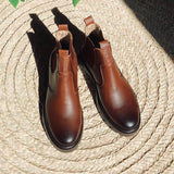 Leazus - Leather Half Boots