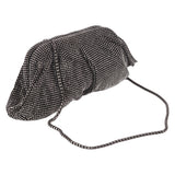 Mr Joe - Soiree Handbag With A Modern Design, Spacious Space, And Studded With Rhinestones